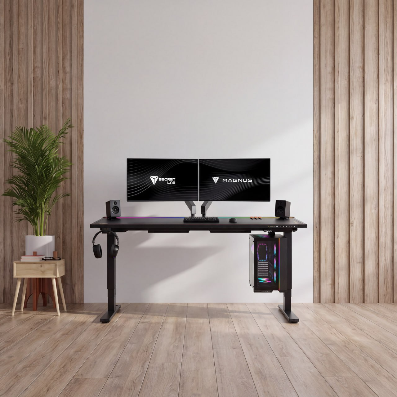 Γραφείο Gaming Station RGB