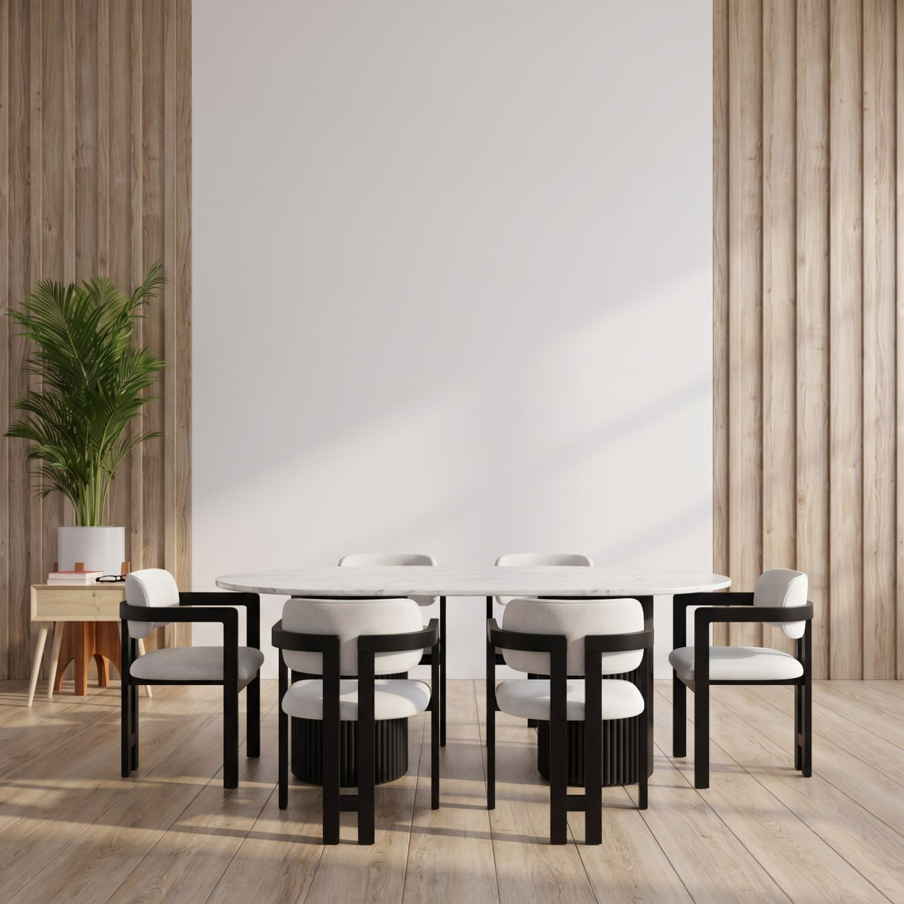 Σετ Τραπεζαρίας Marble 6 Ατόμων