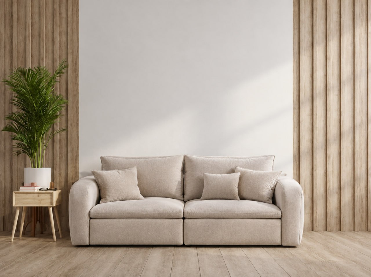 Διθέσιος Καναπές White
